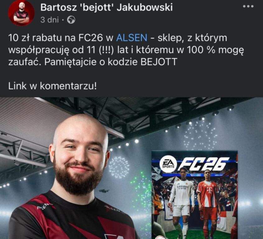 ZNIŻKA od ''fifowego'' youtubera na najnowszą wersję gry FC 26 xD